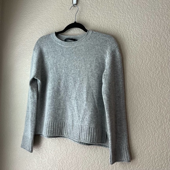 Jenni Kayne Gray Crew Neck Sweater - Picture 3 of 8